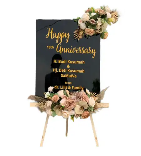 Papan Bunga Akrilik Sendanggayam