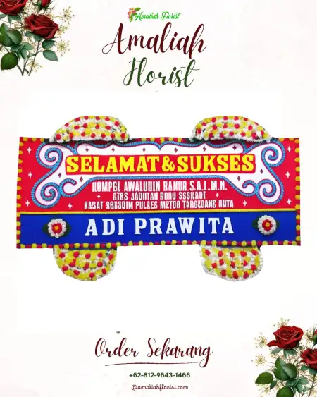 Papan Bunga Ucapan Selamat Sendanggayam